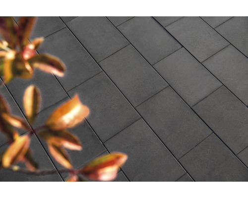 Beton Terrassenplatte anthrazit mit Fase 60 cm x 40 cm x 4 cm Beton Terrassenplatte anthrazit mit Fase 60 cm x 40 cm x 4 cm