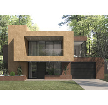 Carrelage sol et mur en grès-cérame fin Noblesse 60 x 120 x 1,05 cm siena marron mat rectifié