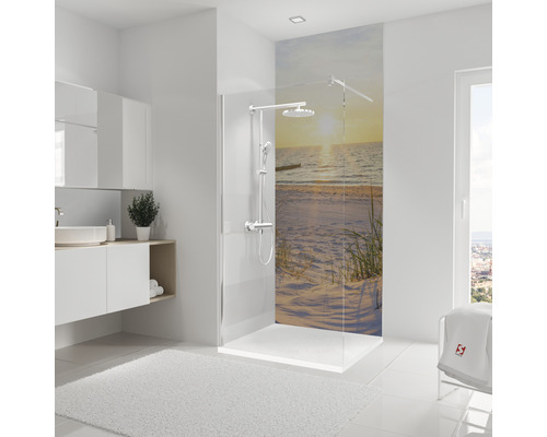 Panneau mural de douche SCHULTE DecoDesign photo idylle des dunes 255 x 100 cm D190102523 596