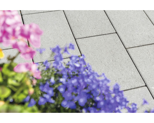 Pavés rectangulaires sur le sol