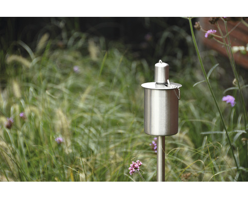 Torche de jardin en métal pour l''extérieur