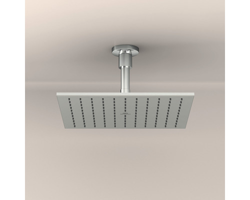 Quadratischer Duschkopf zur Deckenmontage