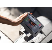 Panneau de commande PureSpa avec affichage numérique d''une température de 40 degrés Celsius