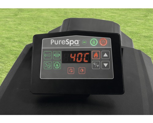 Intex PureSpa Bedienfeld Nahansicht