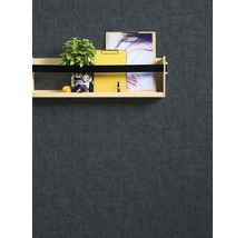 Vliestapete 37334-6 Greenery Uni anthrazit