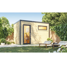 Gartenhaus weka S 445 Gr. 2 inkl. Fußboden 350 x 254,1 cm natur