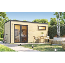 Gartenhaus weka S 445 Gr. 3 inkl. Fußboden 500 x 254,1 cm natur