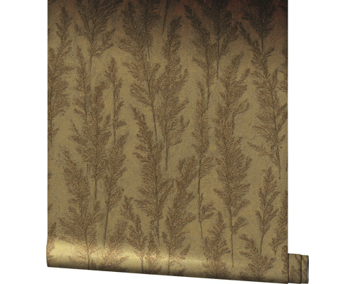 Rouleau de papier peint avec motif de plantes