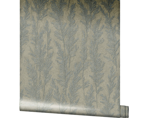 Rouleau de papier peint à motif végétal