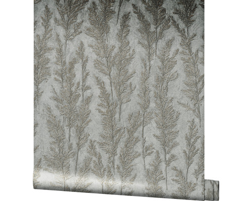 Rouleau de papier peint avec motif de plantes