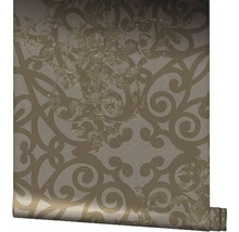 Vliestapete 58601 Catania Ornament braun