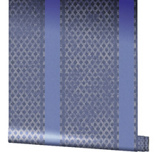Vliestapete 58641 Catania Streifen blau