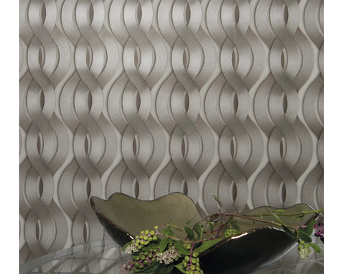 Papier peint avec motif de ruban à l''intérieur