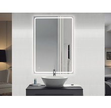 Miroir de salle de bains à LED MIA 100x80 cm IP 44 30 W