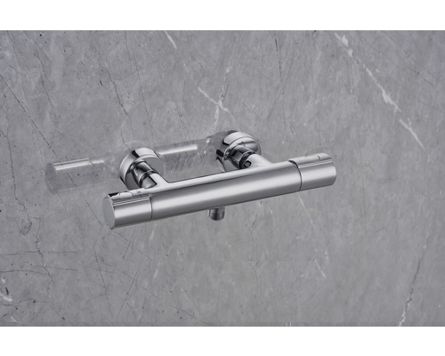 Aufputz-Brausearmatur aus Metall