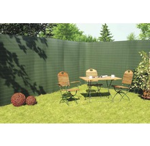 Sichtschutzmatte videx Rügen PVC 300 x 140 cm grün