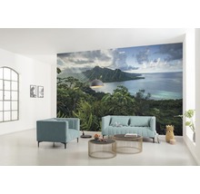 Papier peint panoramique intissé SHX9-117 Jurassic Island 9 pces 450 x 280 cm
