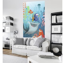 Fototapete mit Findet Nemo Motiv im Wohnzimmer