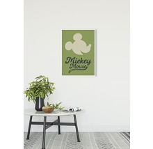 Tableau mural décoratif Mickey Mouse encadré au-dessus d''une table