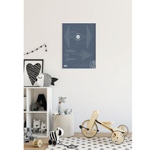 Chambre d''enfant décorative avec poster Star Wars TIE Fighter plan