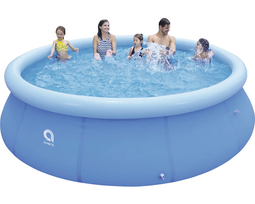 Piscine gonflable Avenli avec des personnes jouant dans l''eau