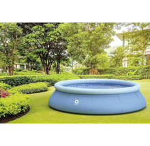 Ensemble de piscine hors sol à pose rapide PVC ronde Ø 360x76 cm avec épurateur à cartouche bleu-thumb-4