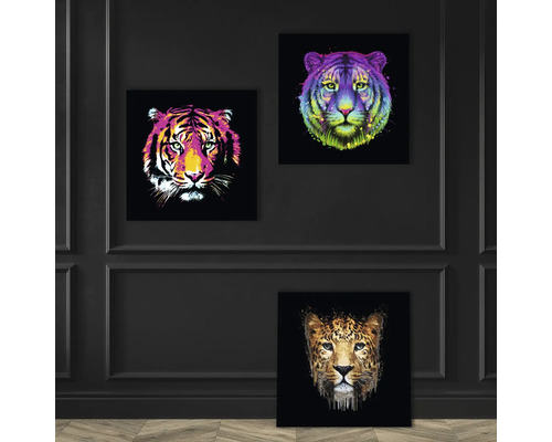 Images murales décoratives avec des motifs d''animaux pour la décoration intérieure