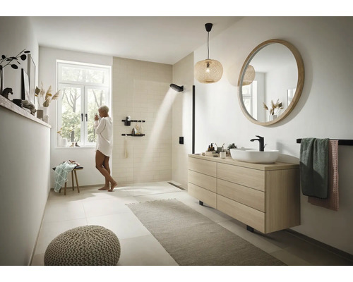 HANSGROHE - Ensemble d'accessoires pour la salle de bains noir mat Réf.  27968670