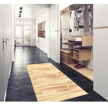 Bodenschutzmatte Vintage Floor Maple Wood beige 65x180 cm