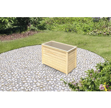 Holzpflanzkasten für den Garten