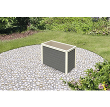 Rechteckiger Pflanzkasten für den Garten