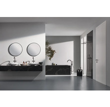 Ensemble pommeau de douche GROHE Rainshower Cosmopolitan 310 26067AL0 Ø 31 cm avec raccord au plafond 14,2 cm hard graphite brossé-thumb-1 Ensemble pommeau de douche GROHE Rainshower Cosmopolitan 310 26067AL0 Ø 31 cm avec raccord au plafond 14,2 cm hard graphite brossé-thumb-1