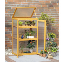 Mini serre, armoire à plantes promadino 70 x 50 x 120 cm naturel-thumb-7