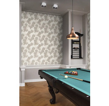 Papier peint intissé 746419 Indian Style Paisley taupe