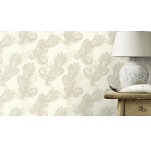 Papier peint intissé 746419 Indian Style Paisley taupe