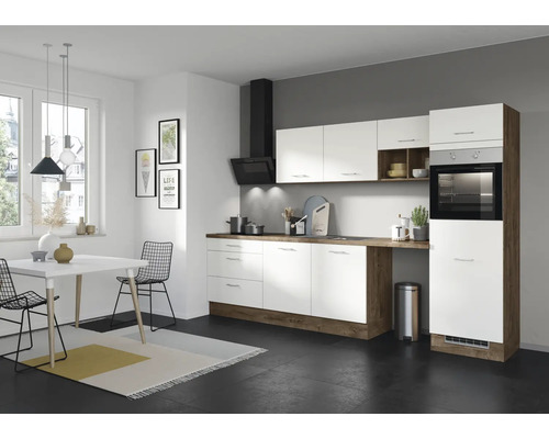 IMPULS Küchenzeile mit Geräten PESCE 320 cm space grey matt vormontiert Variante rechts IP120-IKZ13203K-K890-F954-A688-G705 IMPULS Küchenzeile mit Geräten PESCE 320 cm space grey matt vormontiert Variante rechts IP120-IKZ13203K-K890-F954-A688-G705