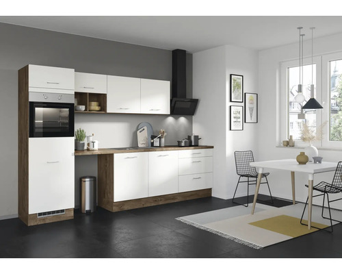 IMPULS Küchenzeile mit Geräten PESCE 320 cm space grey matt vormontiert Variante links IP120-IKZ1320K3-K890-F954-A688-G705 IMPULS Küchenzeile mit Geräten PESCE 320 cm space grey matt vormontiert Variante links IP120-IKZ1320K3-K890-F954-A688-G705