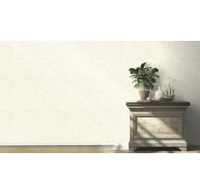 Décoration murale avec décoration végétale sur commode