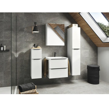 Spiegelschrank NOBILIA Programm 1-6 160 60 x 21 x 72 cm weiß LED IP 44
