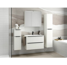 Spiegelschrank NOBILIA Programm 1-6 168 80 x 21 x 72 cm weiß LED IP 44