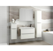 Spiegelschrank NOBILIA Programm 1-6 169 80 x 21 x 72 cm weiß LED IP 44