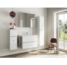 Spiegelschrank NOBILIA Programm 1-6 171 80 x 21 x 72 cm weiß hochglanz LED IP 44
