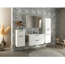 Armoire de toilette NOBILIA programme 1-6 176 100 x 21 x 72 cm blanc LED IP 44