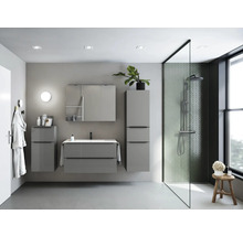 Armoire de toilette NOBILIA programme 1-6 180 100 x 21 x 72 cm gris LED IP 44