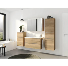 Spiegelschrank NOBILIA Programm 1-6 183 100 x 21 x 72 cm eiche hell LED IP 44