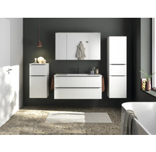 Spiegelschrank NOBILIA Programm 1-6 184 120 x 21 x 72 cm weiß LED IP 44
