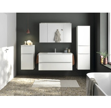 Spiegelschrank NOBILIA Programm 1-6 185 120 x 21 x 72 cm weiß LED IP 44