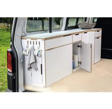 Module de cuisine Buildify Campingbox Carl 2100x500x705 mm (Lxlxh) (sans matériel de montage et de fixation)-thumb-8