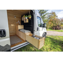 Système multifonction Buildify Campingbox Nellie notamment pour Volkswagen T5/T6 1500x450x700 mm (Lxlxh) (sans matériel de montage et de fixation)-thumb-7