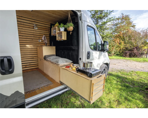 Buildify Campingbox Nellie Multifunktionssystem u.a. für  Ducato/Crafter/Sprinter 1650x450x900 mm (LxBxH) (ohne Montage- und  Befestigungsmaterial) - HORNBACH Luxemburg